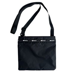 LeSportsac Black Crossbody Small Bag with Adjustable Strap